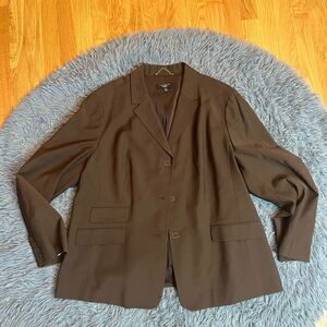 Talbots Brown Blazer